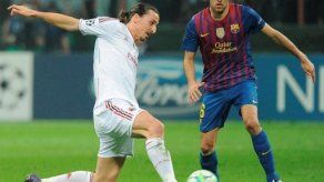 El Barcelona presenta queja a la UEFA por el césped de San Siro