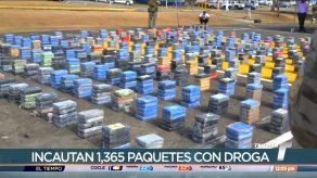 Incautan más de mil paquetes de droga en Colón y Guna Yala