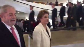 Lula asume como jefe de gabinete de Rousseff