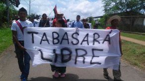 Indígenas Ngäbe Buglé protestan en Tolé contra proyecto de Barro Blanco