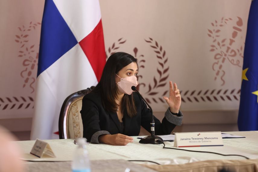 La ministra de Gobierno