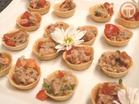 Ceviche de tuna con pico de gallo