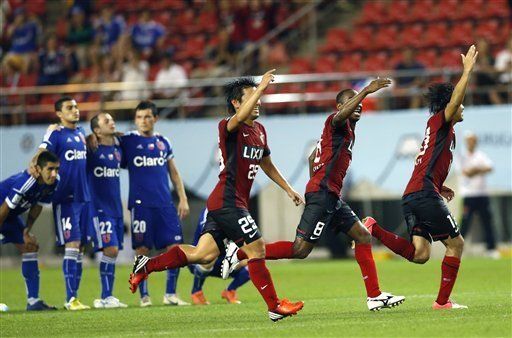 Kashima supera a Universidad de Chile en penales