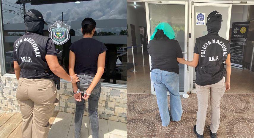 Detienen a dos mujeres por tráfico de menores San Miguelito