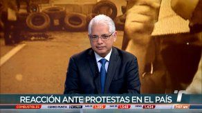 Blandón cuestiona que el Gobierno ha cometido muchos errores en el manejo de las protestas