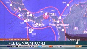 Panamá registra entre 380 a 500 eventos sísmicos por mes