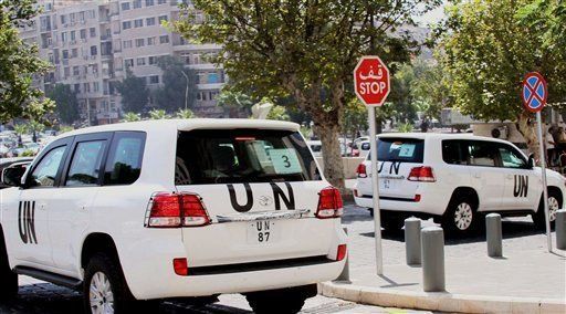 Inspectores de ONU aplazan su salida de Siria