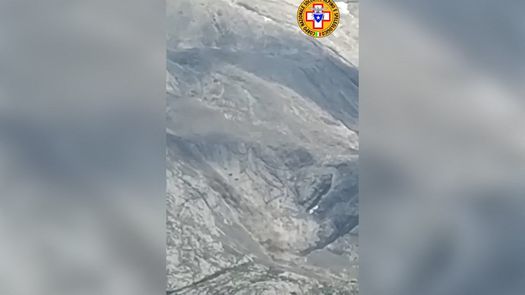La Marmolada es el mayor glaciar de los Dolomitas, situados en los Alpes orientales.