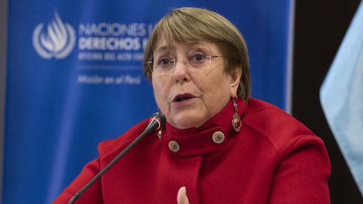 Michelle Bachelet, Alta Comisionada de la ONU para los Derechos Humanos.