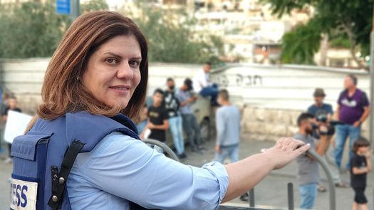 La periodista Shireen Abu Akleh.