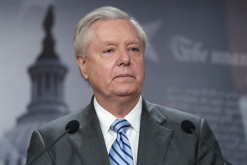 El senador Lindsey Graham.