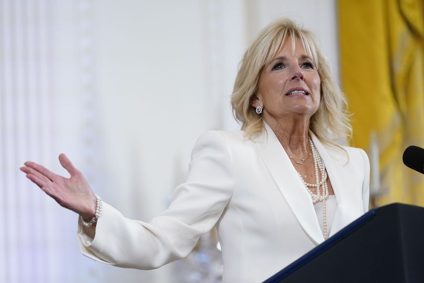 La primera dama de Estados Unidos&nbsp;Jill Biden.