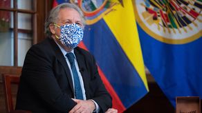 El secretario general de la Organización de Estados Americanos (OEA), Luis Almagro.