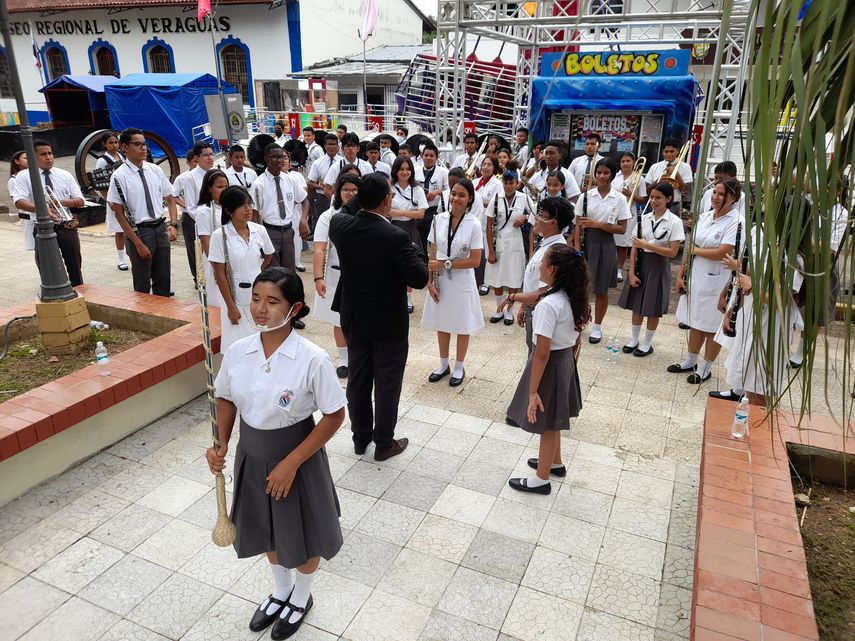 Banda de Música de la Escuela Normal Juan Demóstenes Arosemena.