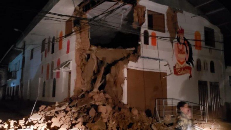 Sismo de magnitud 8 remece Amazonía de Perú, 1 muerto