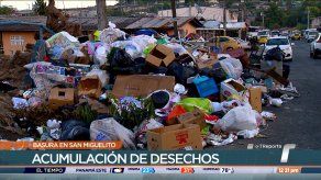 Basura acumulada en diferentes sectores de San Miguelito preocupa a residentes
