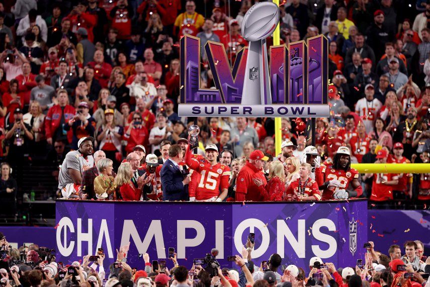 Super Bowl LVlll: Kansas City vuelve a ganar en la NFL