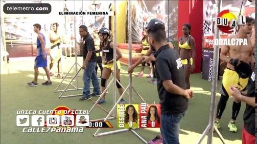 Calle 7 Panamá - Eliminación Femenina