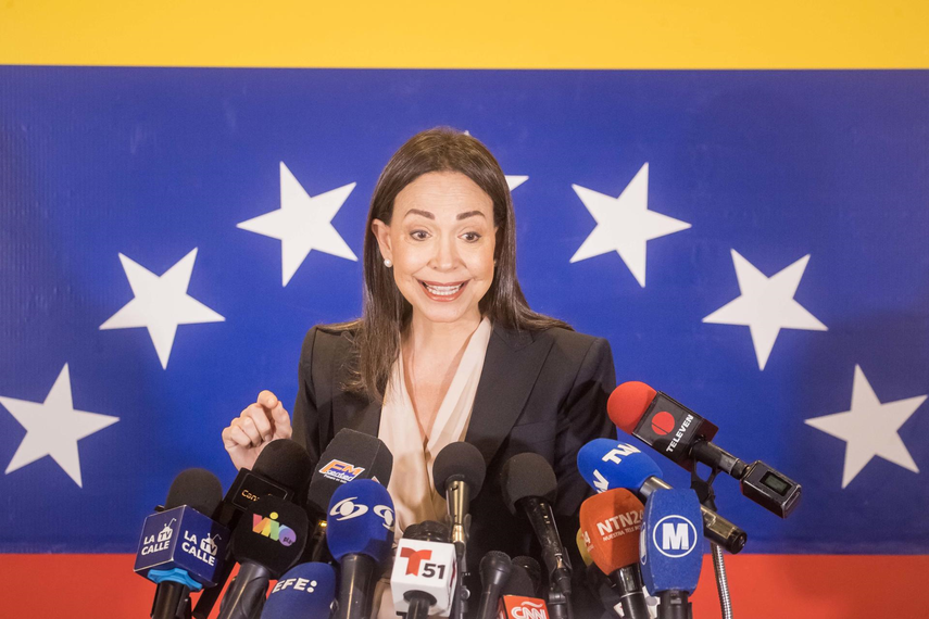 Proclaman a candidata opositora a la Presidencia de Venezuela.