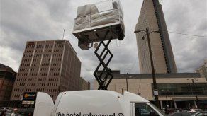 Hotel de Denver ofrece habitación inflable