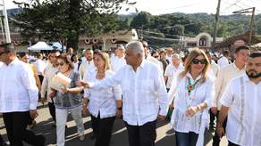 Actos protocolares, Presidente Mulino&nbsp;