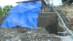 Deslizamiento de tierra en San Miguelito deja cuatro familias afectadas