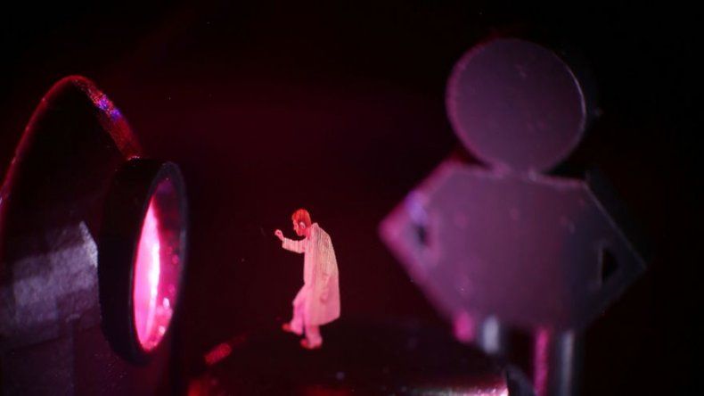 Mejor que hologramas: una proyección 3D en el aire