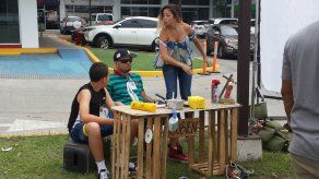 Grabando con Cachete