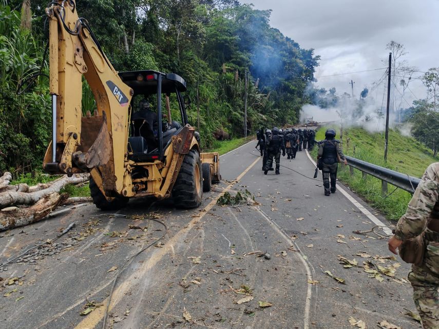 Policía Nacional Operación Omega