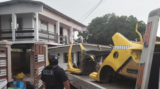 Nueva Gorgona: hallan vehículo desmantelado; hay 3 aprehendidos Nueva Gorgona: hallan vehículo desmantelado; hay 3 aprehendidos