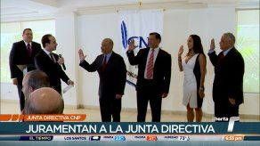Juramentan nueva directiva del Consejo Nacional de Periodismo