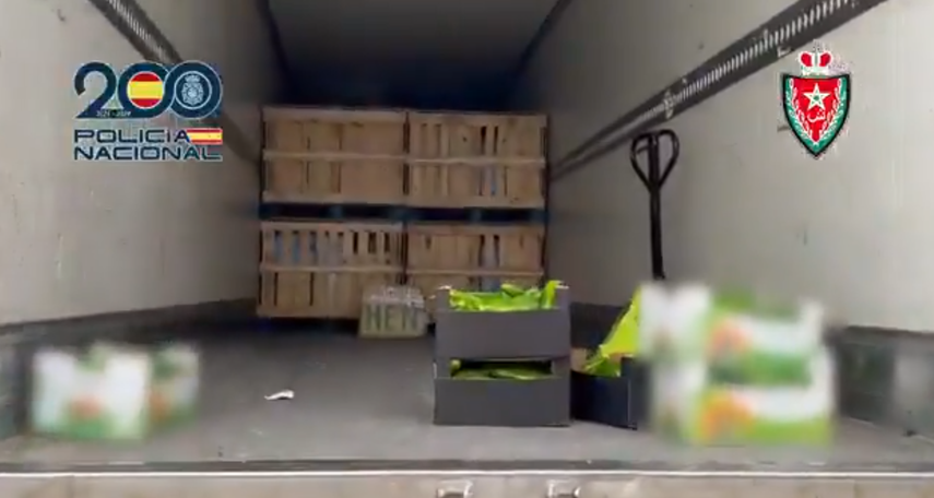 España incauta 20 toneladas de cannabis ocultas en camiones procedentes de Marruecos. España incauta 20 toneladas de cannabis ocultas en camiones procedentes de Marruecos.