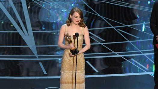 Emma Stone se desentiende del gran error de los Oscar