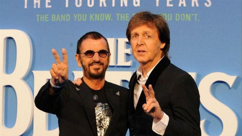 Paul McCartney y Ringo Starr se reencuentran
