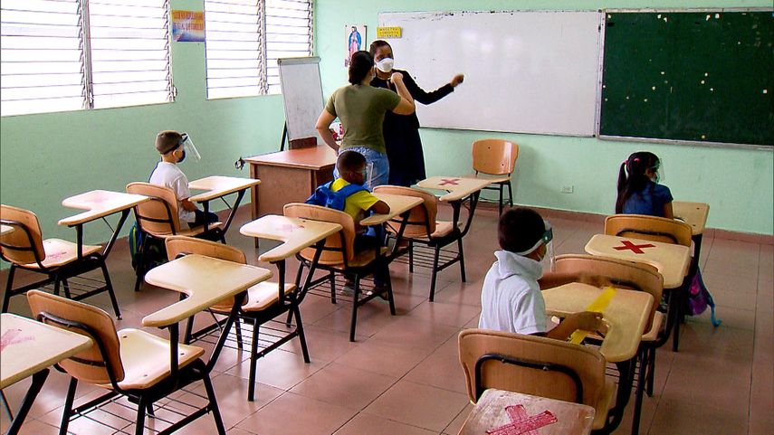 Este lunes inició el tercer trimestre escolar.