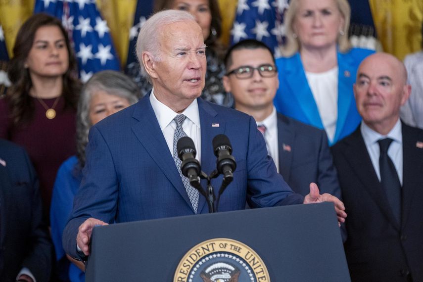 Biden registra una mejoría significativa en sus síntomas de Covid-19