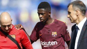 Dembélé sufre ruptura de tendón; se perderá hasta 4 meses