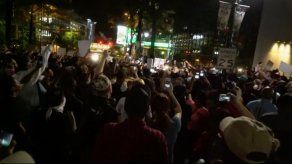 Cientos de manifestantes desafiaron el toque de queda en Charlotte