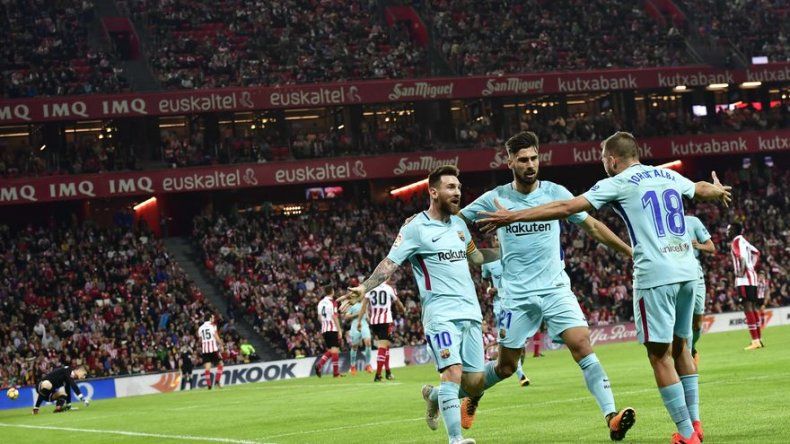 Messi anota su 12do gol y el Barcelona reafirma su liderato