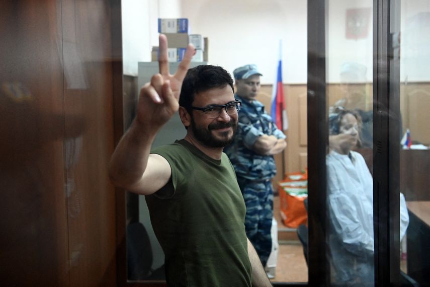 La figura de la oposición rusa y concejal de la ciudad de Moscú