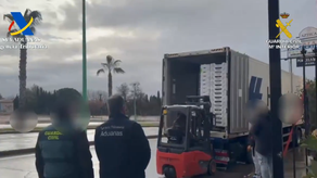 Contenedor de Piñas con droga provenientes de Panamá