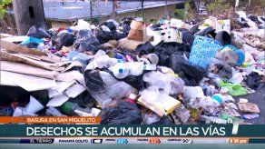 Pataconcitos de basura se desbordan en aceras y calles de San Miguelito