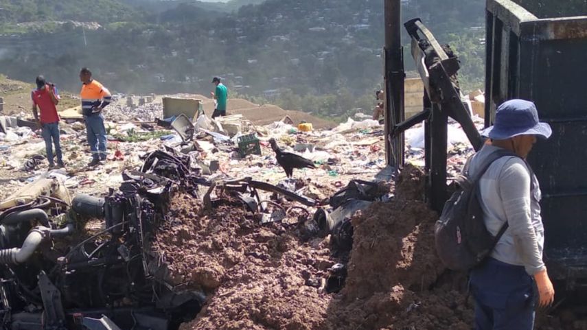 Incendio en Cerro Patacón es controlado tras siniestro en camión