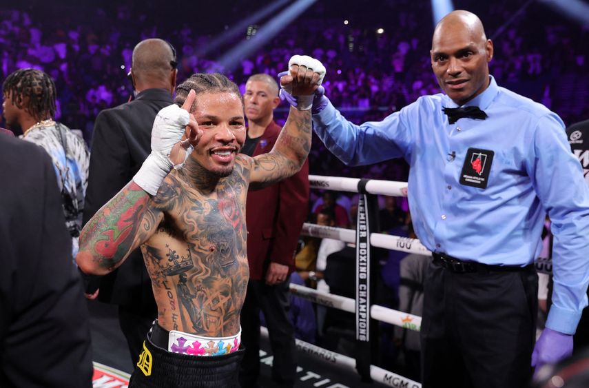 Gervonta Davis superó con un gran KO a Frank Martin en Las Vegas