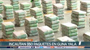 350 paquetes de droga decomisados y dos muertos fue el resultado de operativo antidrogas en Guna Yala