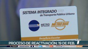 El lunes inicia activación de tarjetas estudiantiles para Año Escolar 2024
