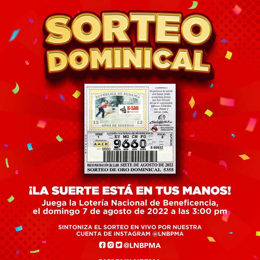 Lotería de Panamá: Horario y cómo ver el sorteo del domingo 7 de agosto