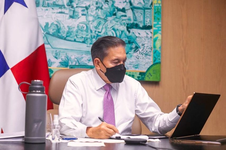 El presidente de la República de Panamá