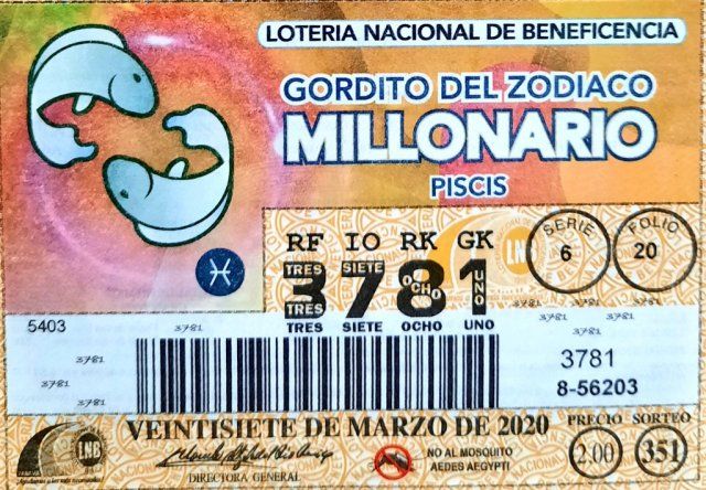 Lotería: Horario y cómo ver el sorteo del Gordito del Zodiaco