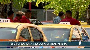 Taxistas se oponen a aumento de póliza de seguro Taxistas se oponen a aumento de póliza de seguro